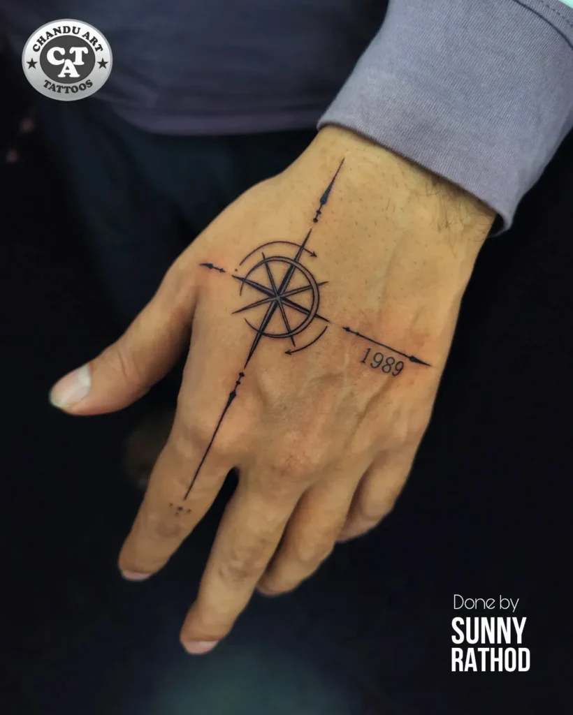 Compass Tattoo