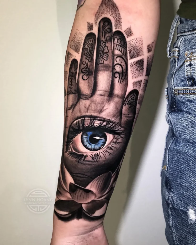 Hamsa Hand Tattoo