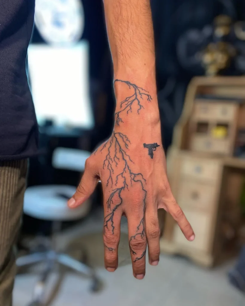 Lightning Bolt Tattoo