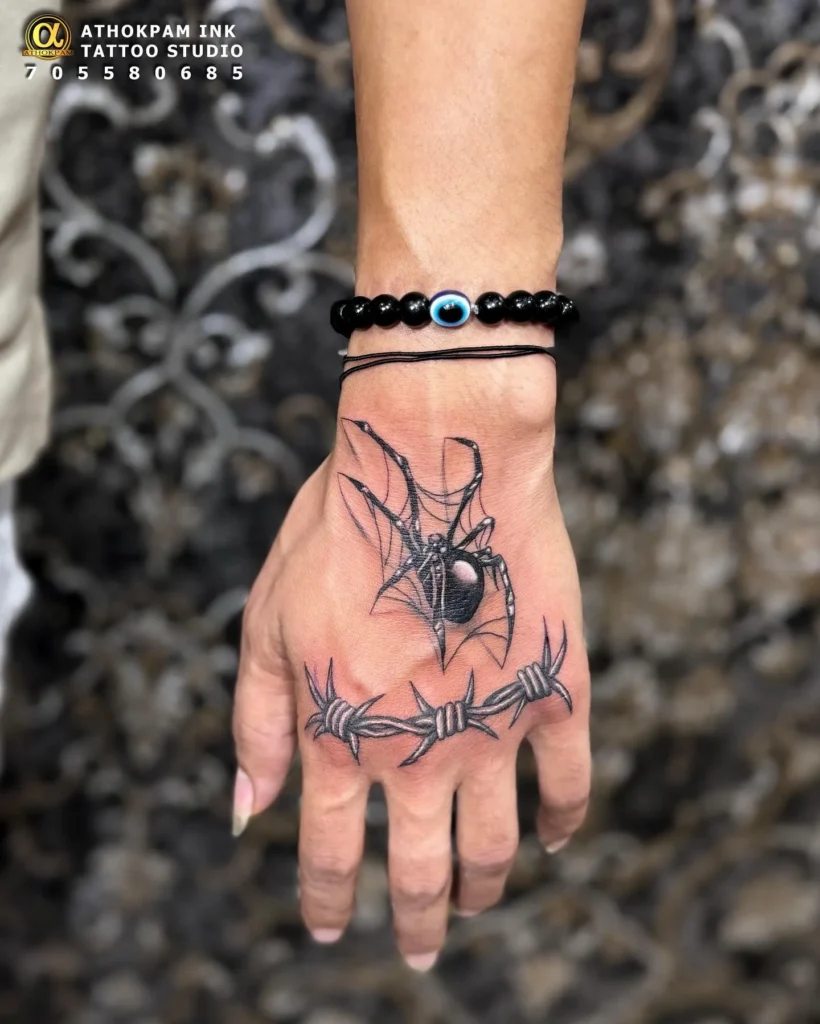 Spider Web Tattoo