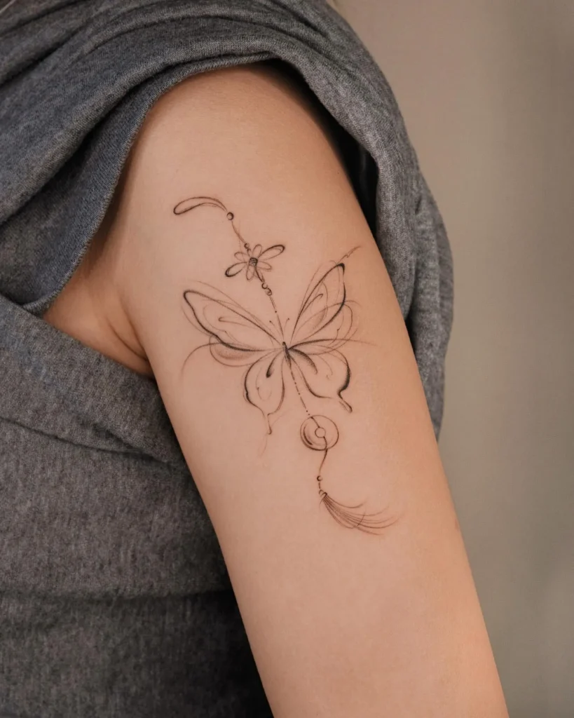 Abstract Butterfly Designs