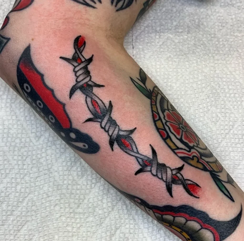 Barbed Wire Tattoo