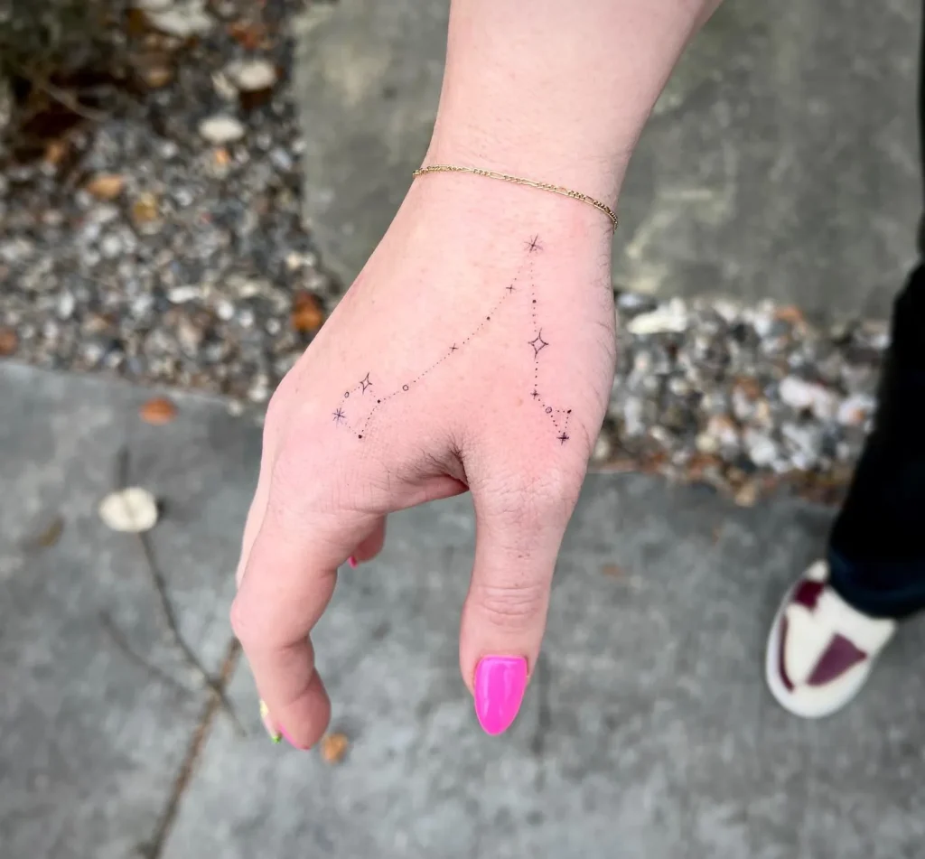 Birth Constellation Tattoo