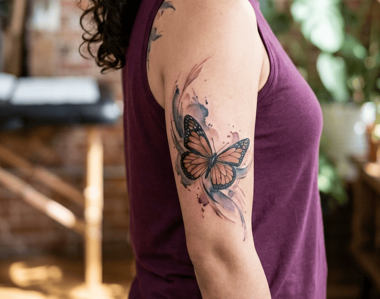 Butterfly Arm Tattoo Ideas