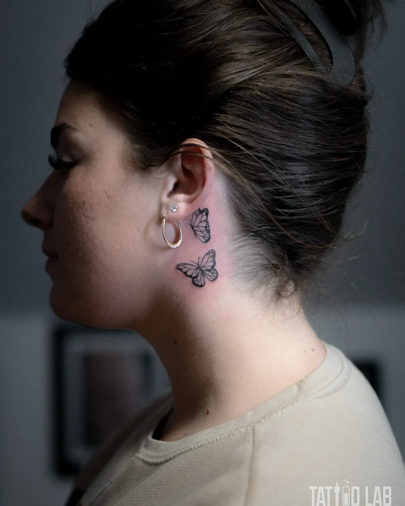 Butterfly Behind The Ear