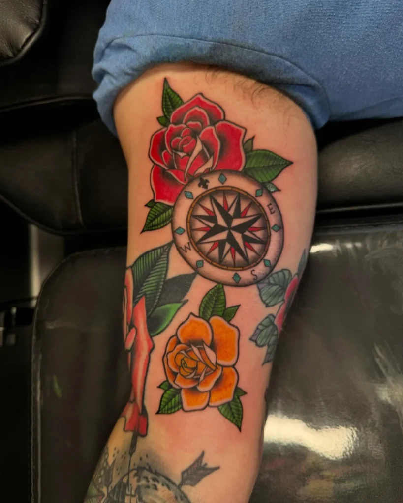 Compass Rose Tattoo
