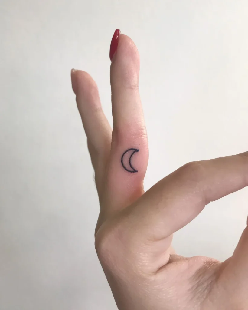 Crescent Moon Tattoo