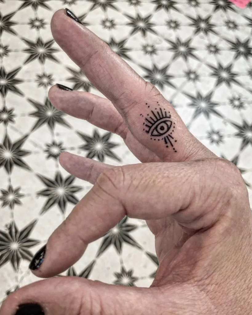 Evil Eye Protection Tattoo