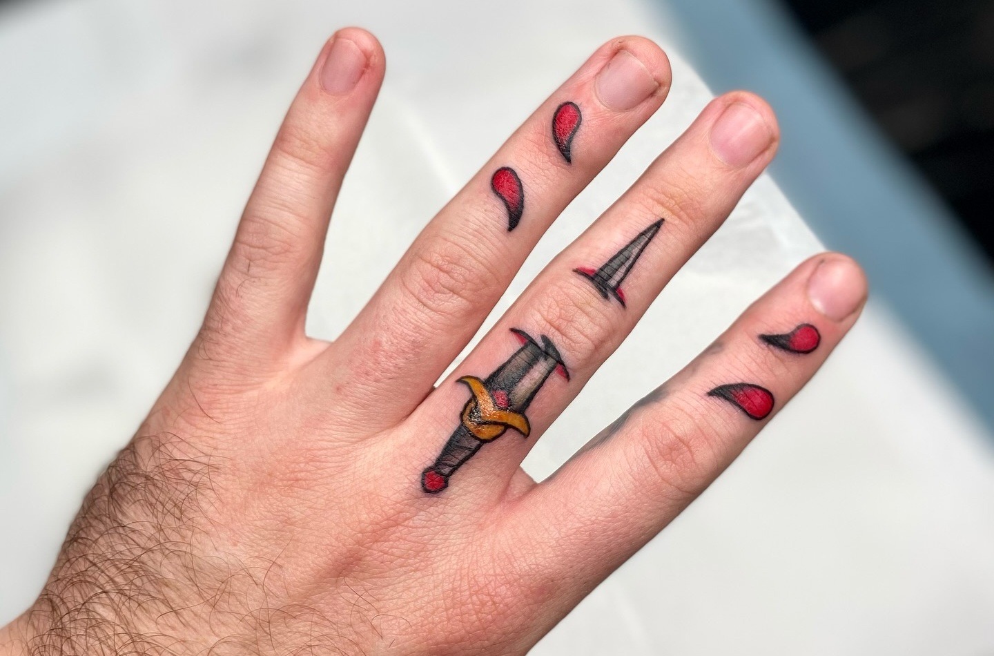 Finger Tattoo Ideas for Men