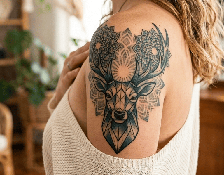 Gorgeous Shoulder Tattoos for Women
