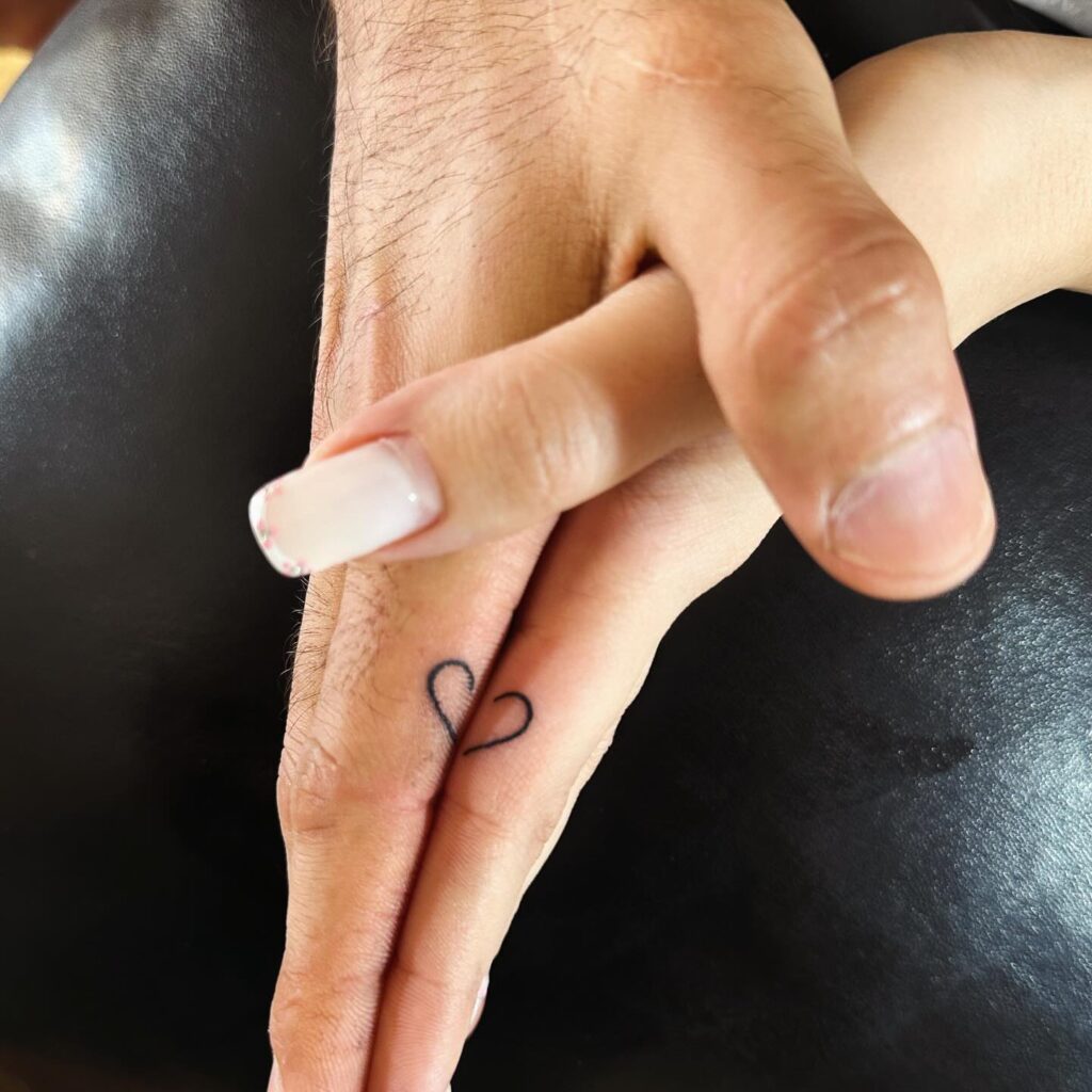 Half-Heart Matching Tattoos