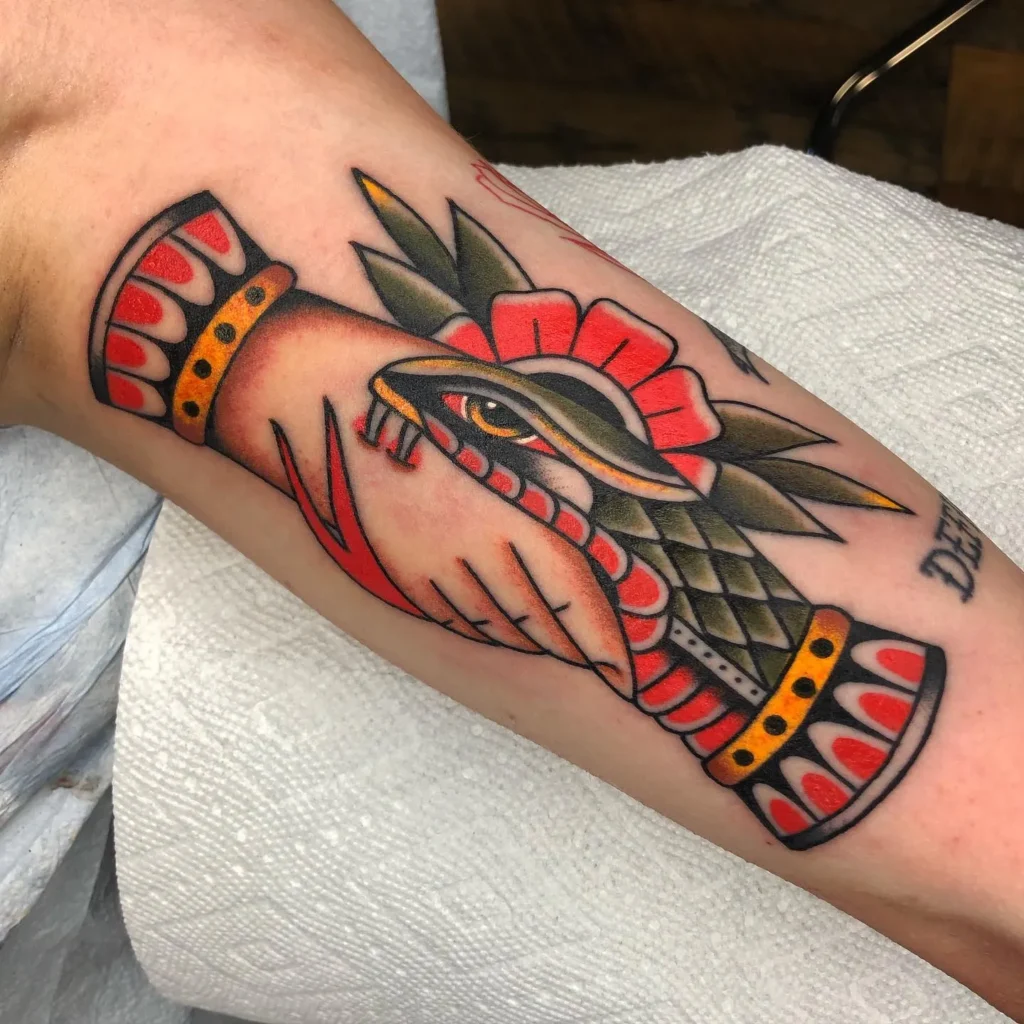 Handshake Tattoo