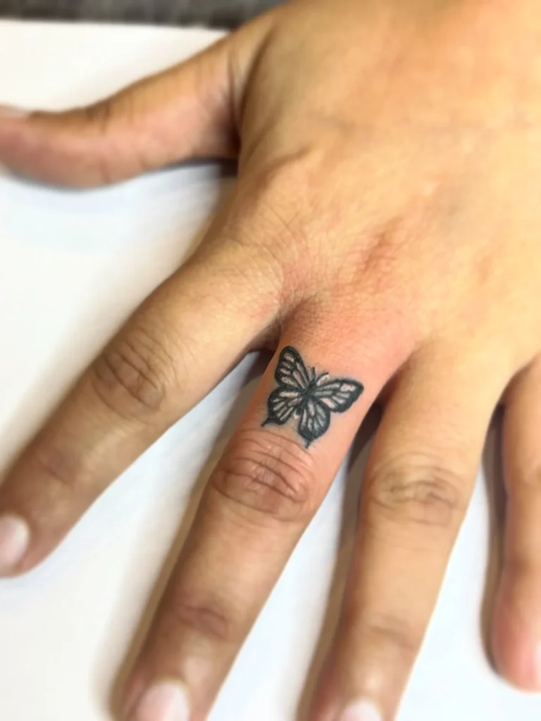 Mini Butterfly Tattoo