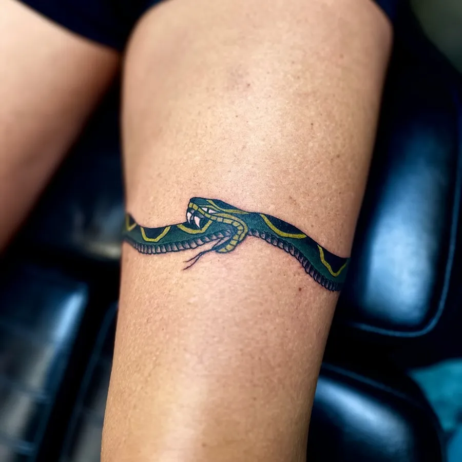 Ouroboros Snake Tattoo