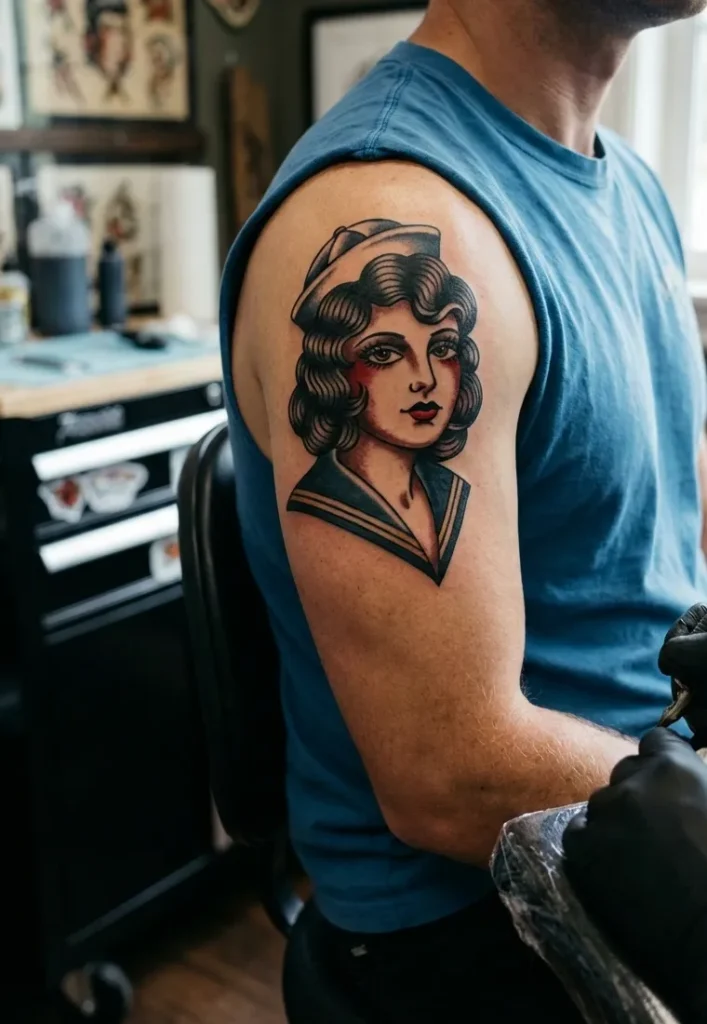 Sailor Girl Portrait