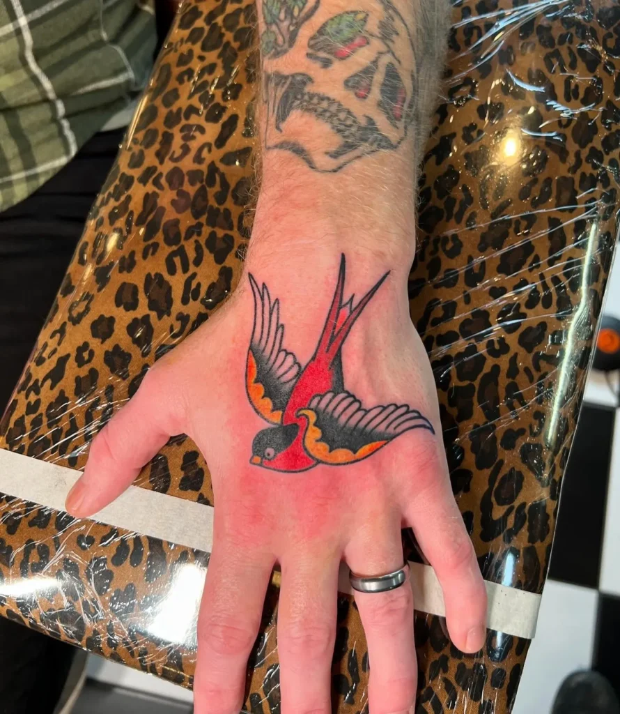 Swallow Bird Tattoo