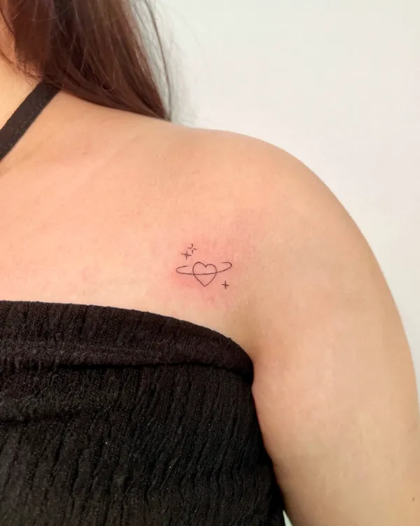Tiny Heart Tattoo
