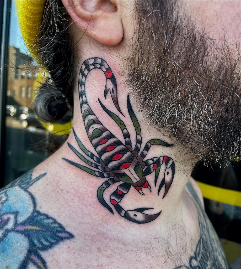 Traditional Scorpion Tattoo