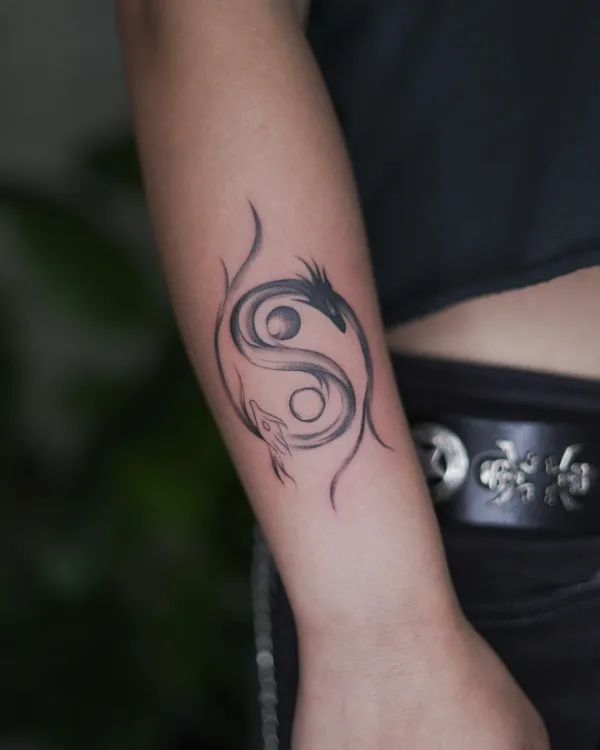 Yin Yang Tattoo