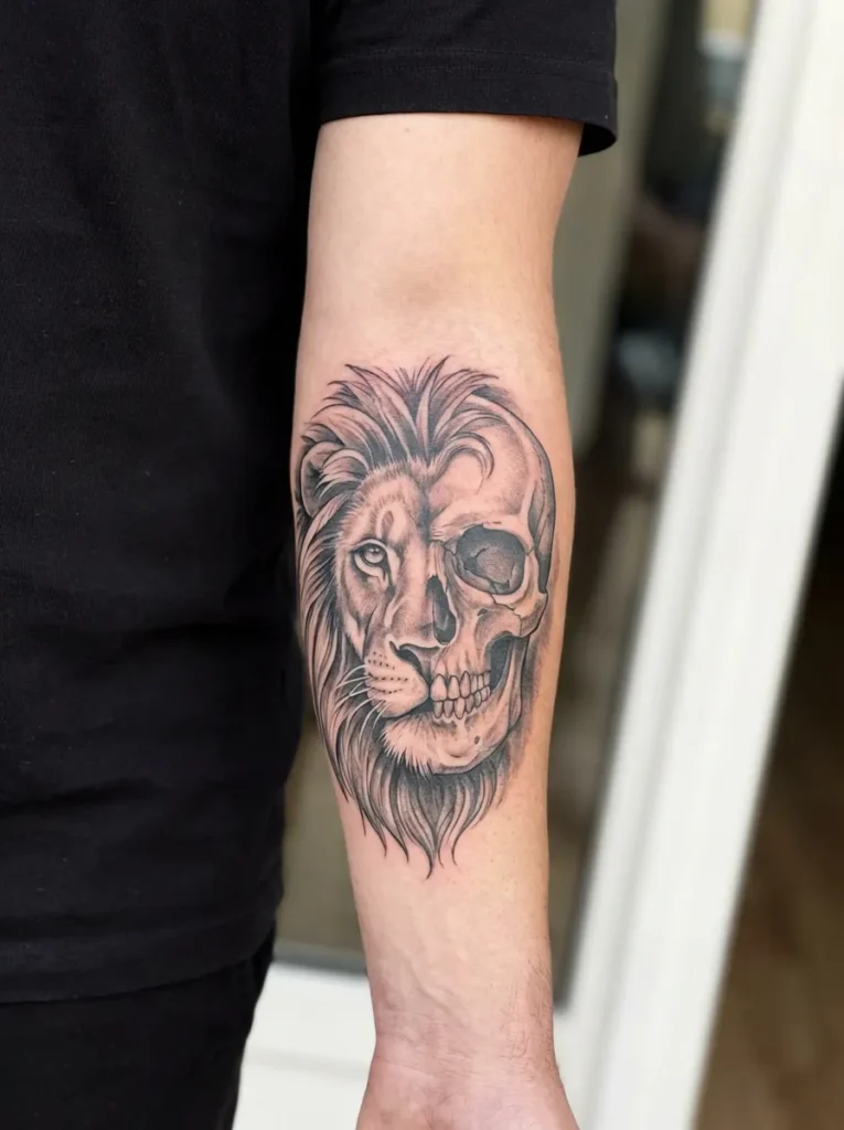 Lion and Skull Fusion