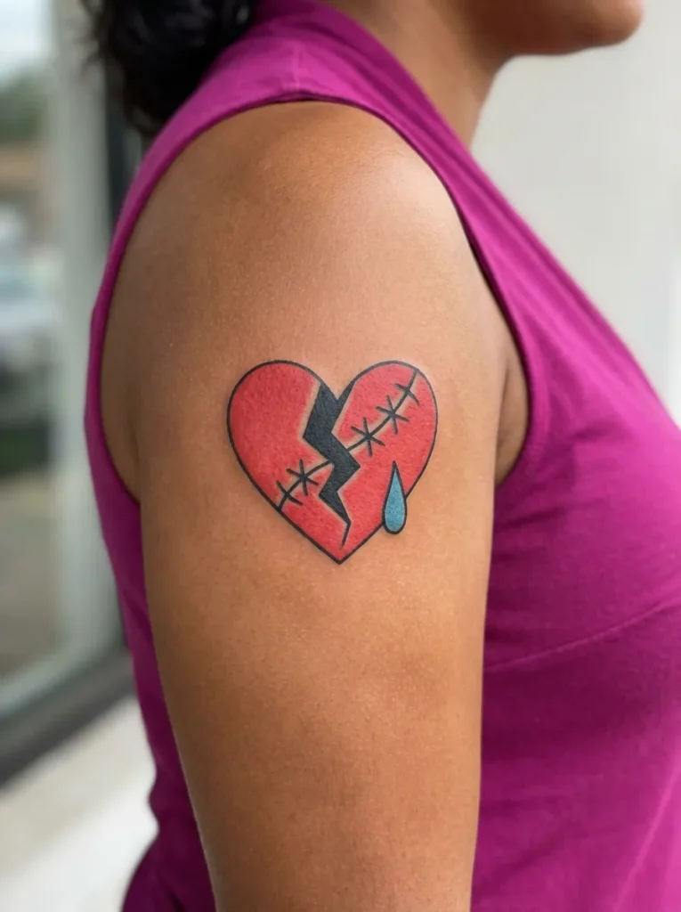 Broken Heart Tattoo