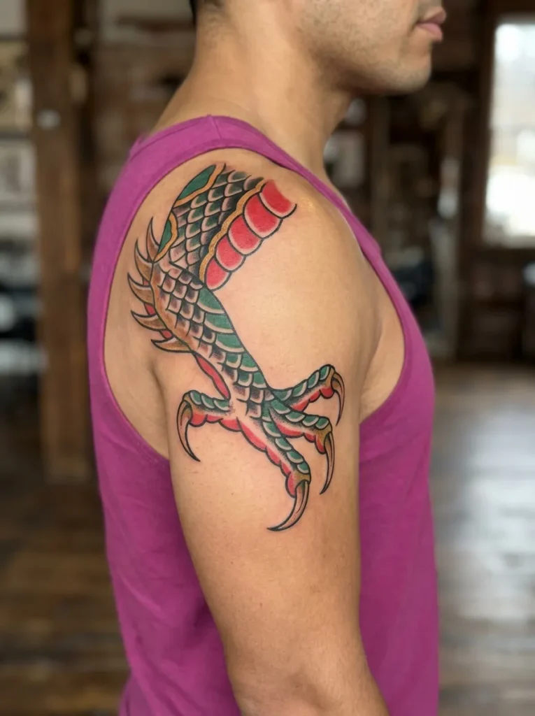 Dragon Claw Tattoo