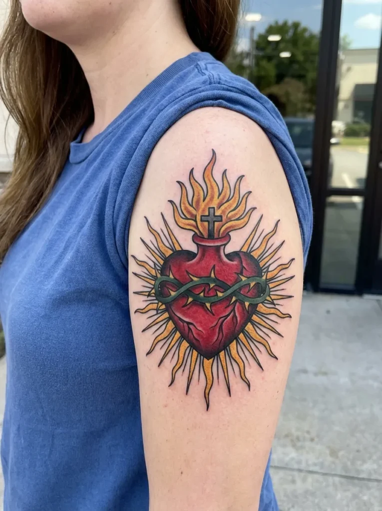 Sacred Heart Tattoo