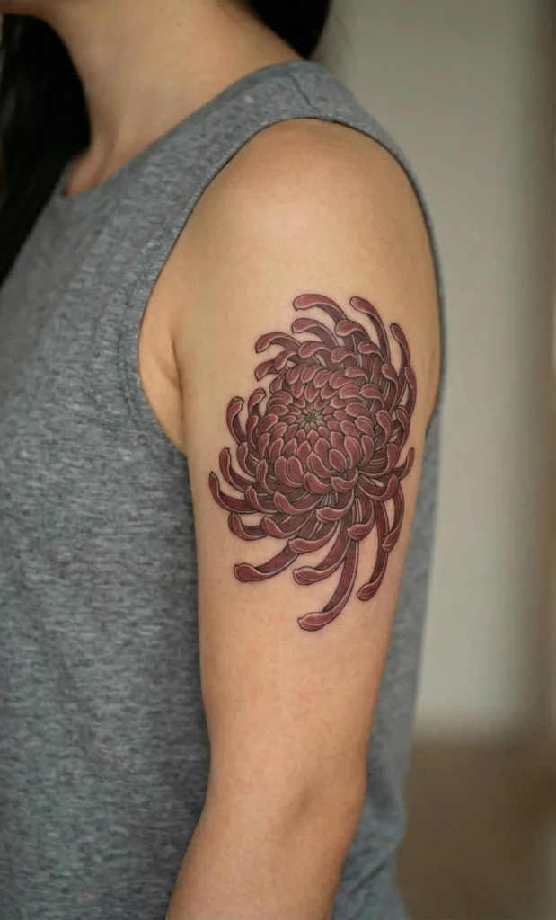 Chrysanthemum Tattoo