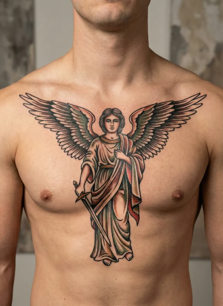 Guardian Angel Tattoo