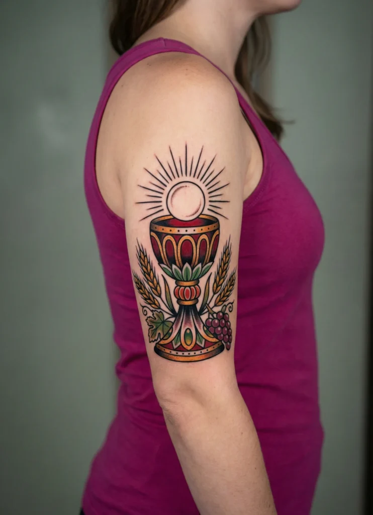 Holy Chalice Tattoo