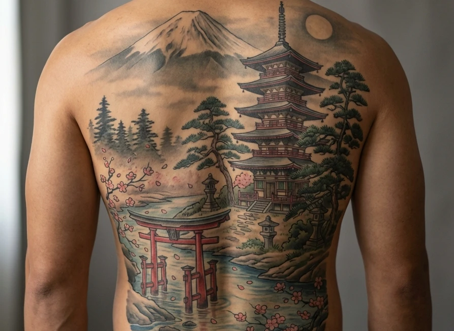 Japanese Back Tattoo Designs