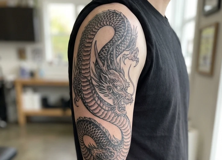 Japanese Dragon Tattoos