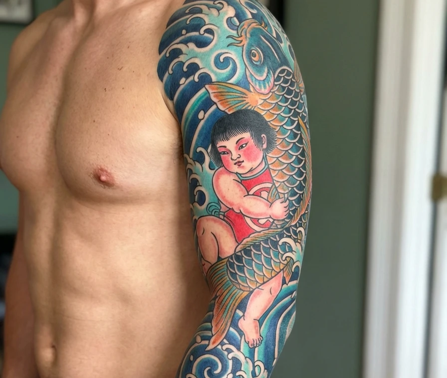 Japanese Full Sleeve Tattoo Designs