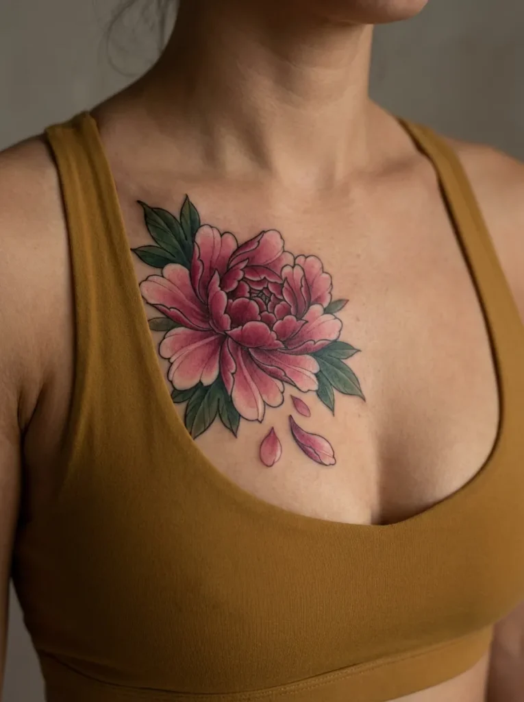 Japanese Peony (Botan) in Deep Pink Shades