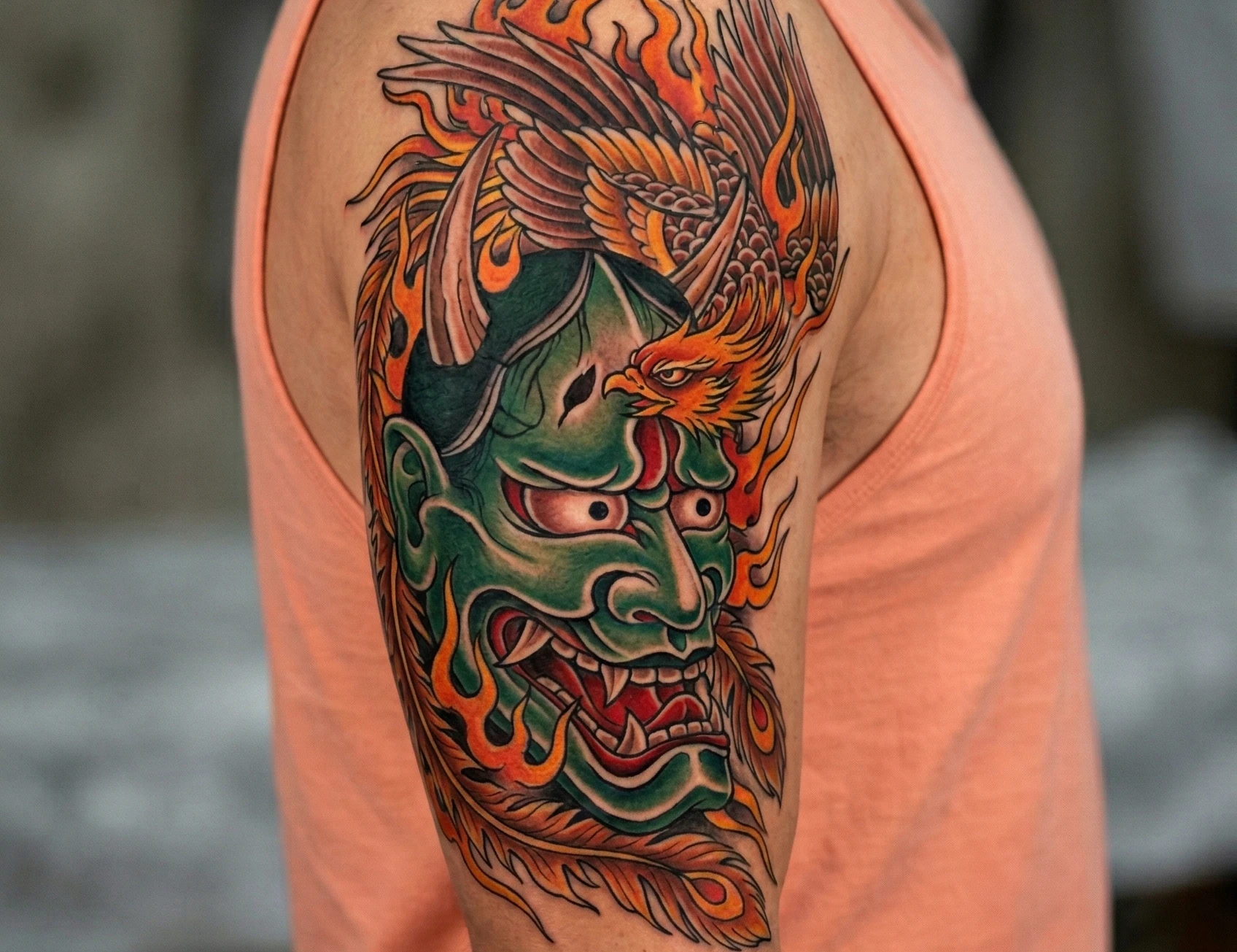 Japanese Phoenix TattoosJapanese Phoenix Tattoos