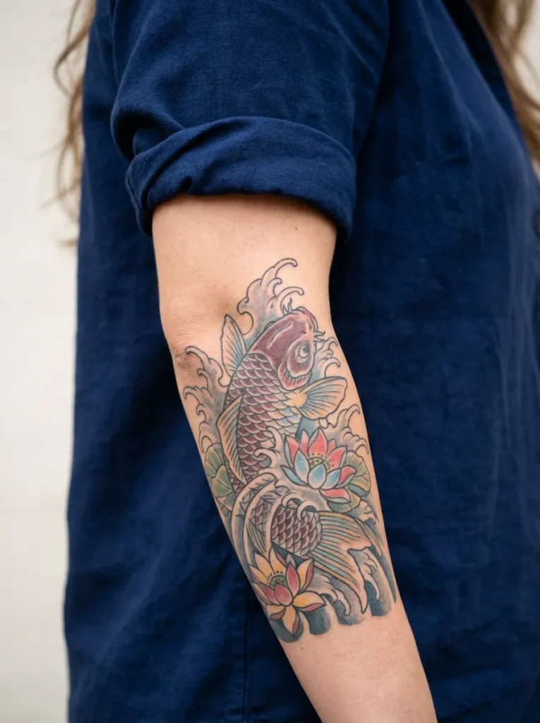 Koi Fish Tattoo