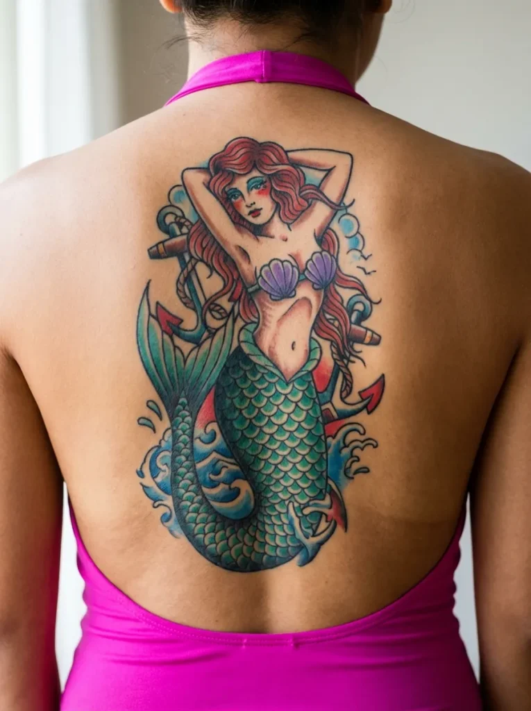Mermaid Tattoo