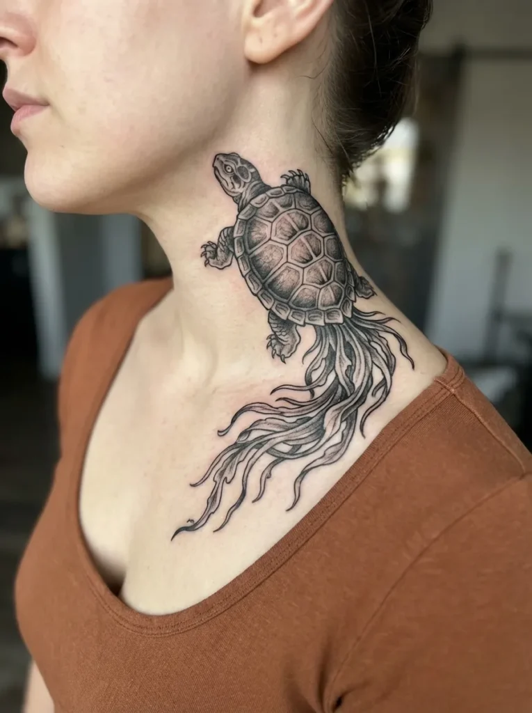 Minogame Turtle Neck Tattoo