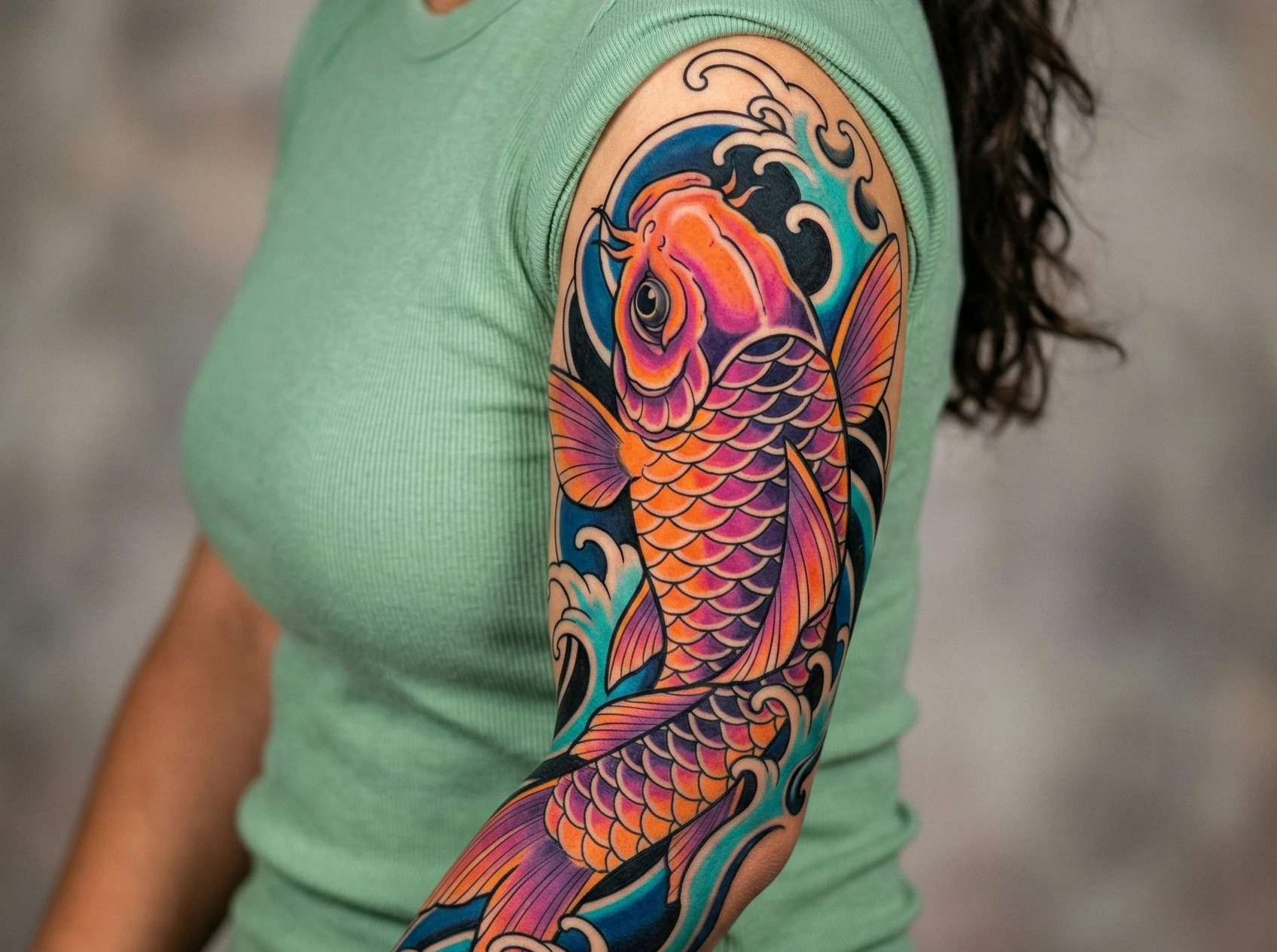 Neo-Traditional Japanese Tattoos