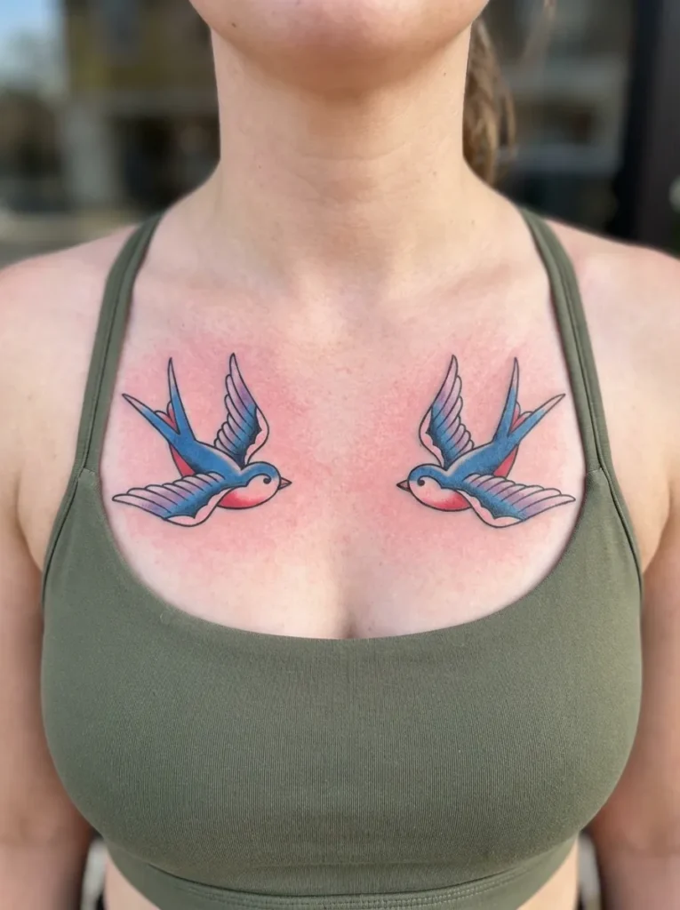 Swallow Bird Tattoo