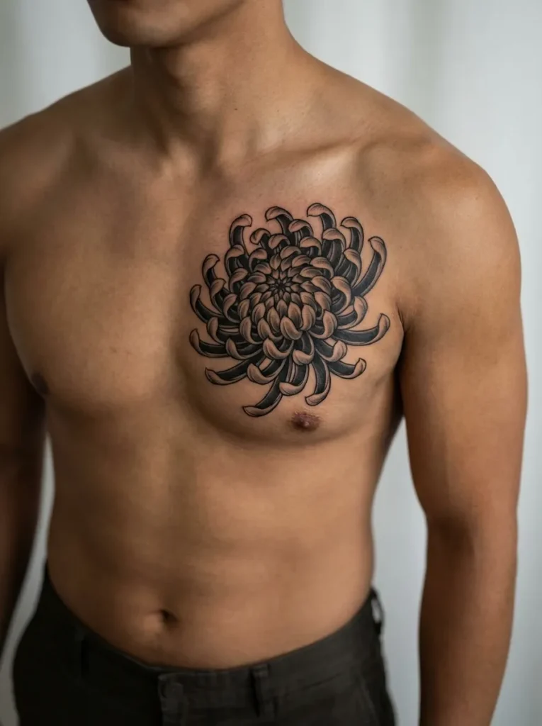 Chrysanthemum Tattoo
