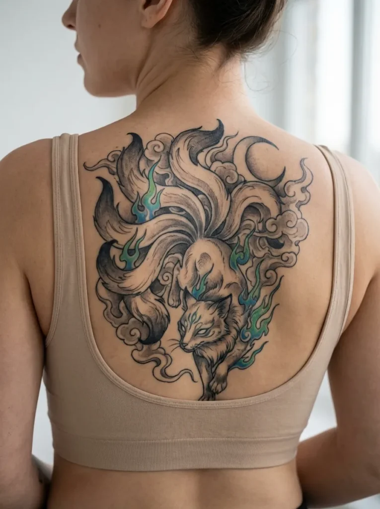 Kitsune and Cat Fusion Concept