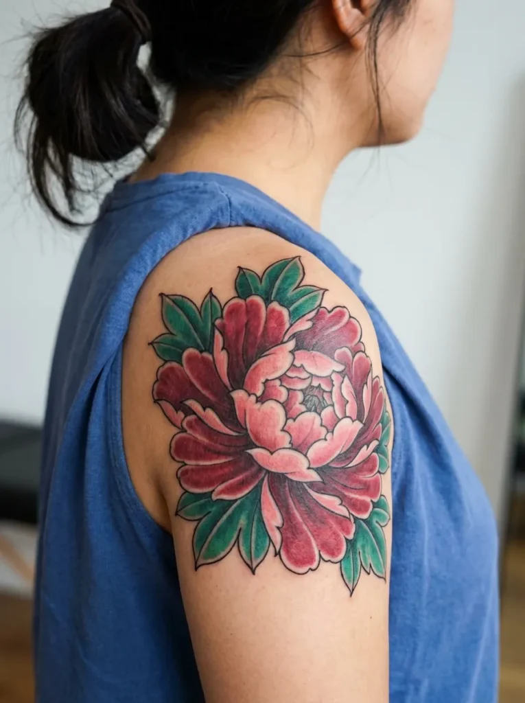 Peony Tattoo