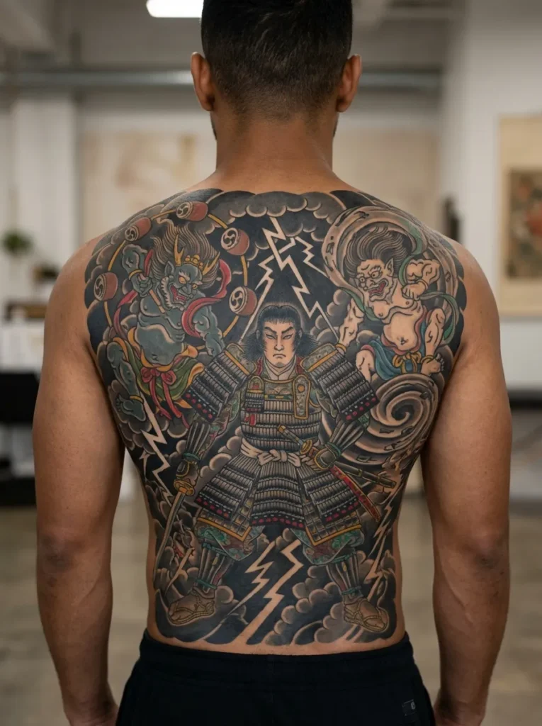 Samurai and Raijin Thunder Theme