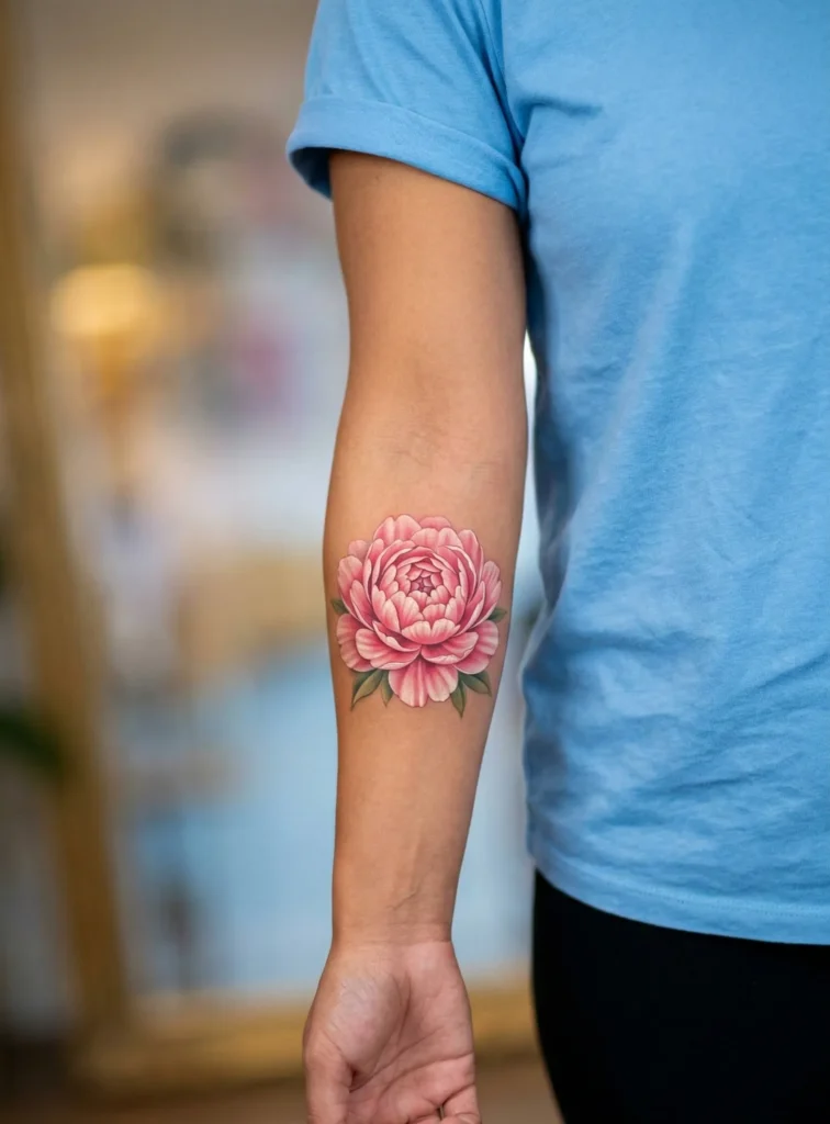 Classic Peony Flower