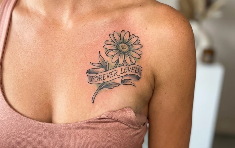 Daisy Flower Tattoos