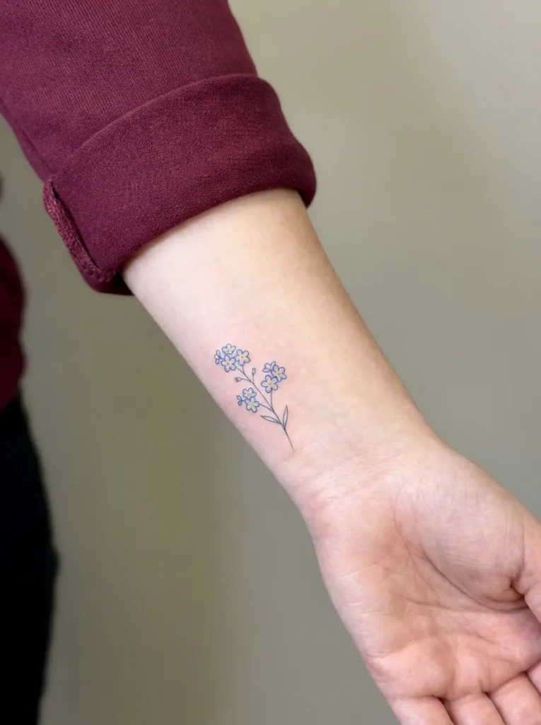 Delicate Forget-Me-Not Flower