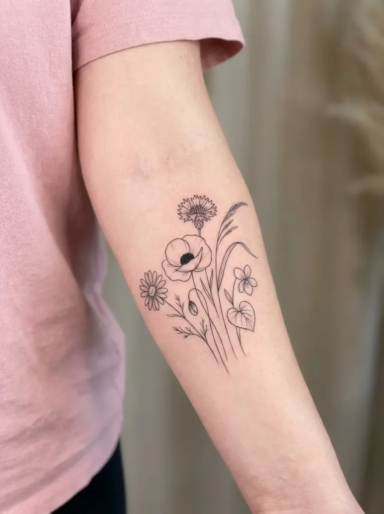 Fine Line Wildflower Flower