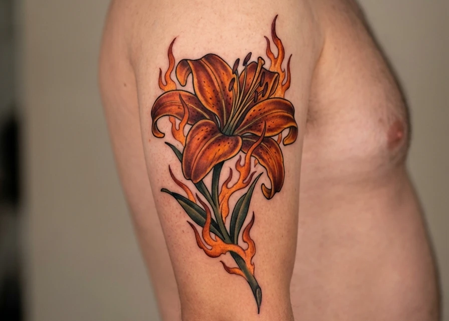 Flower Tattoo Ideas for Men