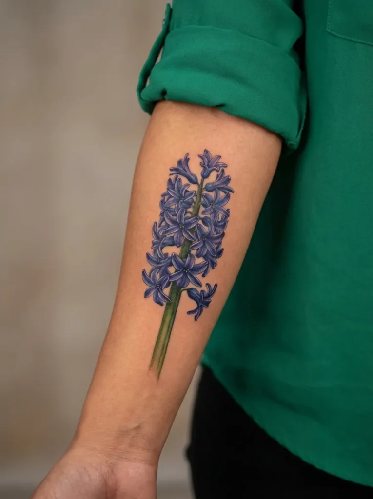 Hyacinth Spring Stem